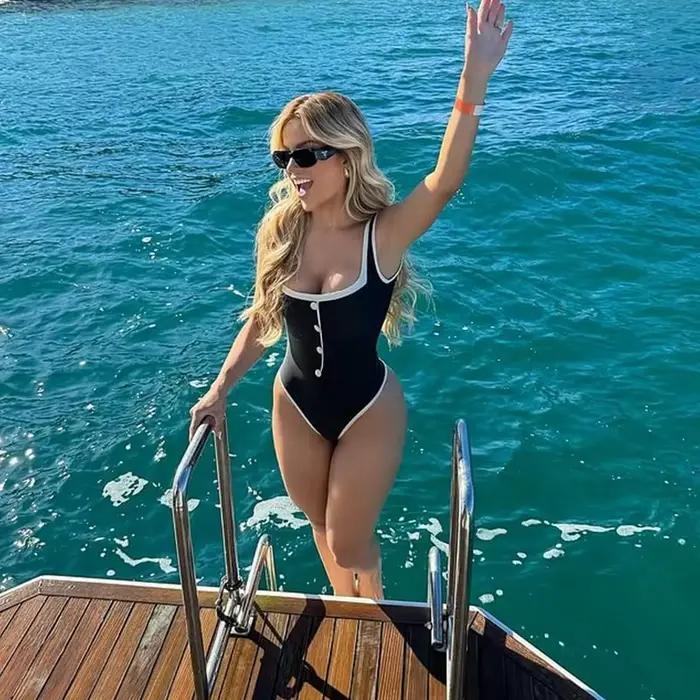 2025 pevné brazílske tangá Bikiny plavky ženy