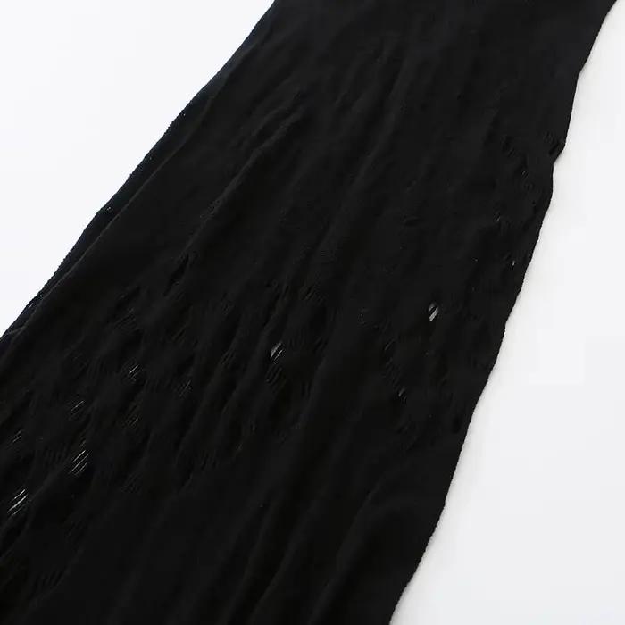 1 pièce Body de plage sexy pour femme, résille transparente, ajouré, à col licou, sans sous-vêtements, style maillot de bain