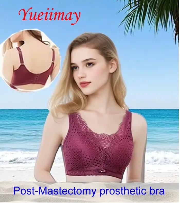 Soutien-gorge de mastectomie avec poches pour prothèse mammaire, refBra2255