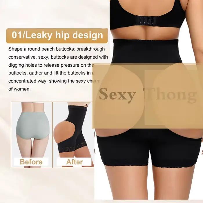 Push Up Shapewear nohavičky s háčikom na spevnenie brucha a zdvihnutie zadku