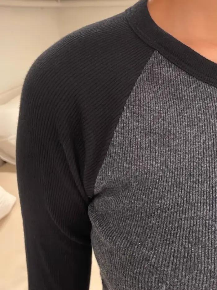 Dámske tričko Patchwork Slim s krátkym rukávom