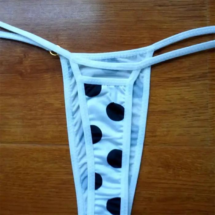 String à imprimé léopard pour femmes, sous-vêtements sexy, monocouche, sans couture, motif multiple, dos en T, M/L
