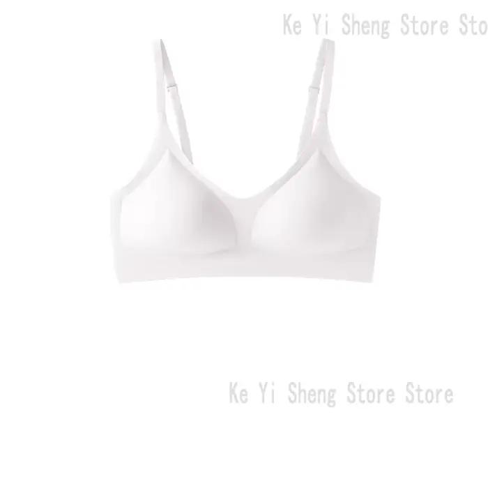 Soutien-gorge pour femmes, sous-vêtements sans couture, gros seins, petits seins, rassemblement, bonnet fin semi-fixé, beau soutien-gorge au dos, sexy