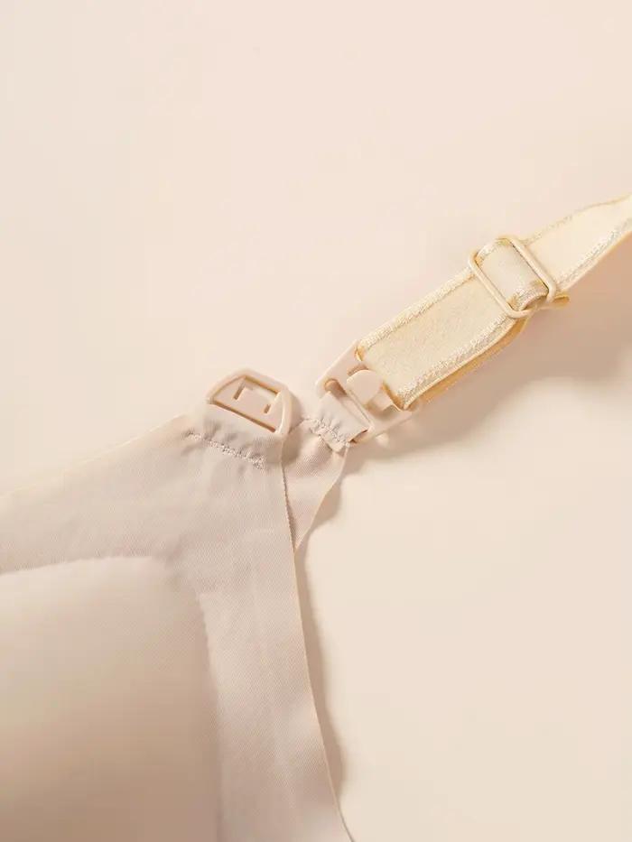 Soutien-gorge d'allaitement pour femmes enceintes, moulage une pièce, sans couture, doux pour la peau, éponge détachable, pratique pour l'allaitement