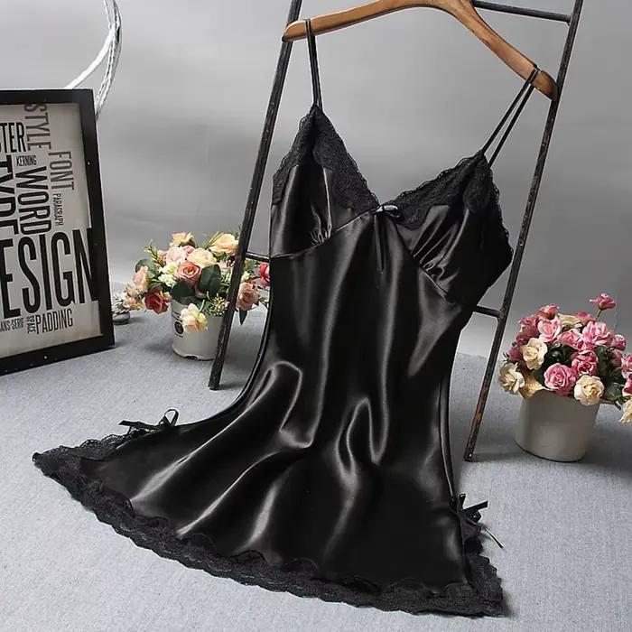 Sexy čipkovaná patchwork camisola lingerie nočná košeľa svadobné šaty nočné oblečenie pre ženy