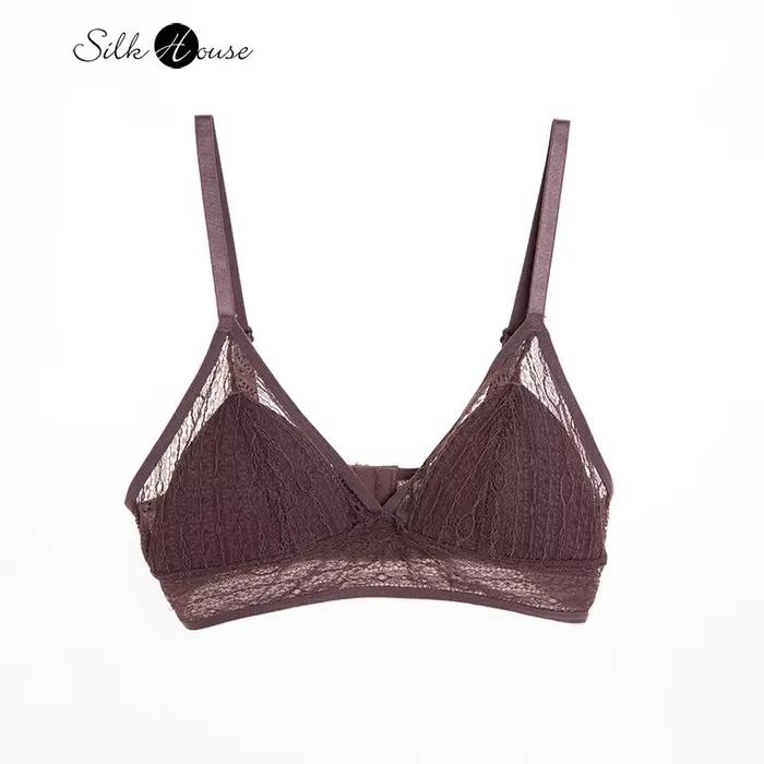 InjBra-Soutien-gorge sans anneaux en acier, sous-vêtements pour femmes, sans traces ni liens, fin, respirant et sexy