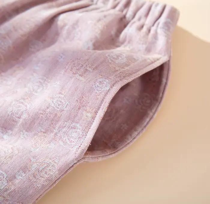 Ensemble pyjama 100% coton pour maman, vêtements de nuit pour femmes d'âge moyen, coupe ample, grande taille, doux et respirant, cadeau pour maman