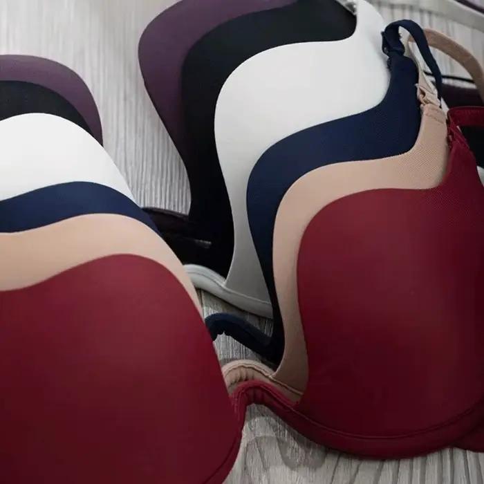 Soutien-gorge dos nu Super Push Up pour femmes, coupe basse en U profond, mode, Sexy, dos croisé, couleur unie, une pièce, sous-vêtements beauté du dos