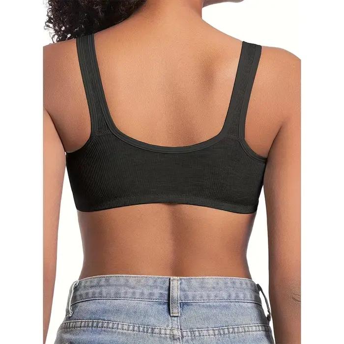 Soutien-gorge push-up de style européen et américain, sans armatures en acier, avec soutien-gorge à fermoir avant réglable