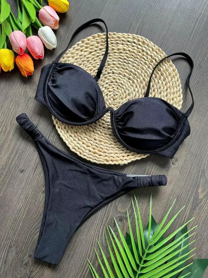 Sexy 3D kvetinový bikini set 2026 pre ženy