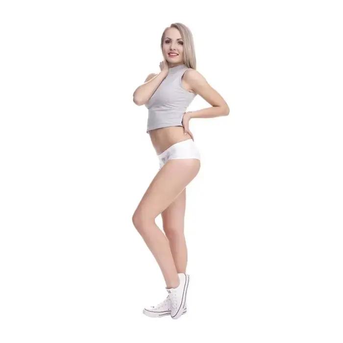 Bezšvové ženské nohavičky s potlačou Angel Cat 3D – Push-up slip a roztomilé kreslené tangá