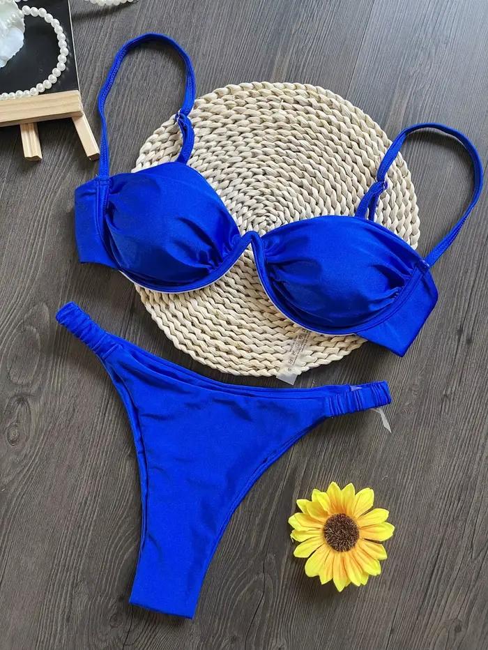 Sexy 3D kvetinový bikini set 2026 pre ženy