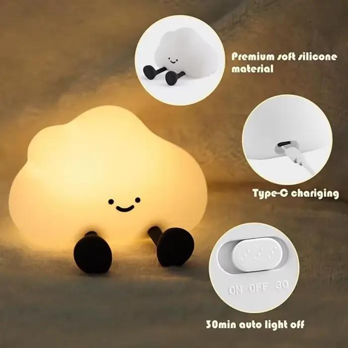 Obláčiková nočná lampa
