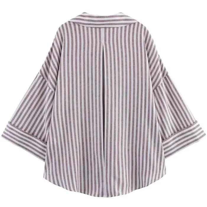 HXAO dámska košeľa oversized letná