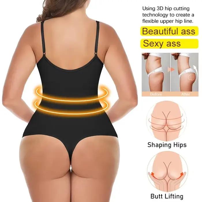 Body de forme ajustée en polyamide et élasthanne pour femmes grandes tailles, contrôle du ventre, confort tout au long de la journée, idéal pour toutes les saisons