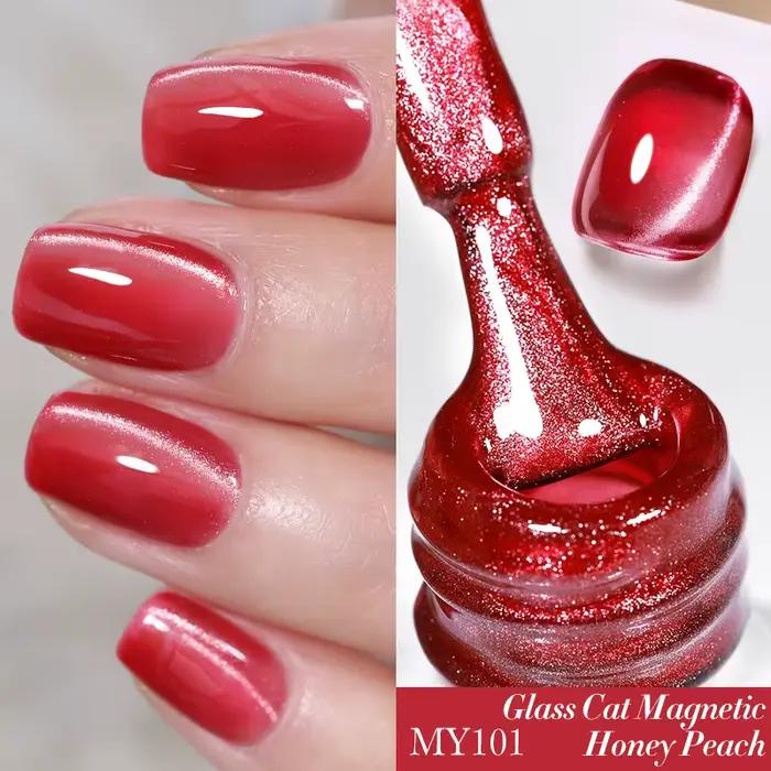 BORN PRETTY 10ml strieborný vodný svetelný mačací gél Magnetický lak na nechty Príslušenstvo Polotrvalý gélový lak na