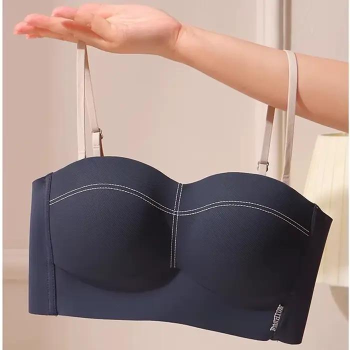 Soutien-gorge tubulaire pour femme avec petits seins, soutien-gorge push-up anti-exposition, sans jantes, soutien-gorge rétractable pour la poitrine, style optique, nouveau