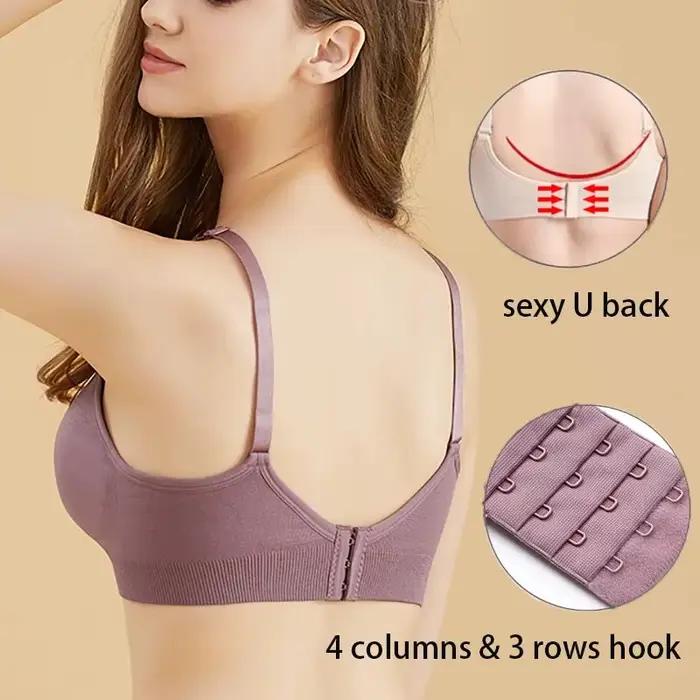 Soutien-gorge d'allaitement sans armatures, soutien-gorge de maternité respirant anti-affaissement pour femmes enceintes, soutien-gorge d'allaitement de haute qualité grande taille