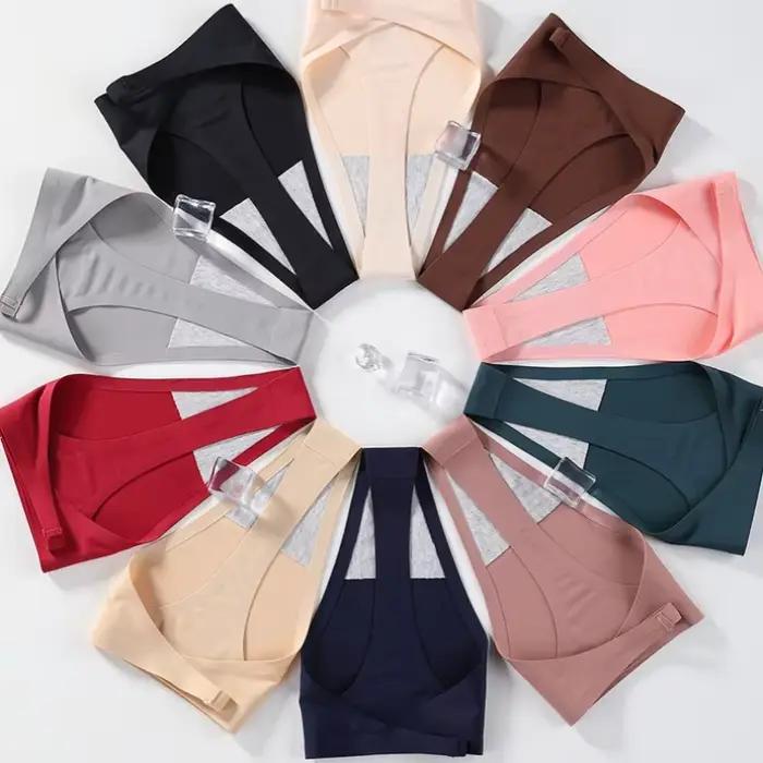 Culottes sans trace, strings pour femmes, sous-vêtements en soie glacée, lingerie sexy, mode sport, T-back confortable, string invisible, culotte S-L