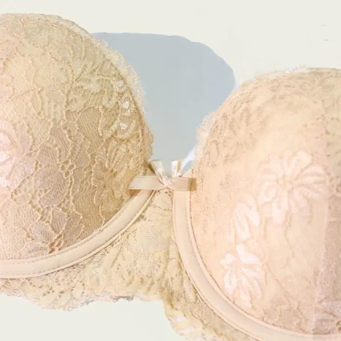 BEAUWEAR - Podprsenka s polovičnými košíčkami a mrazivými priehľadnými ramienkami