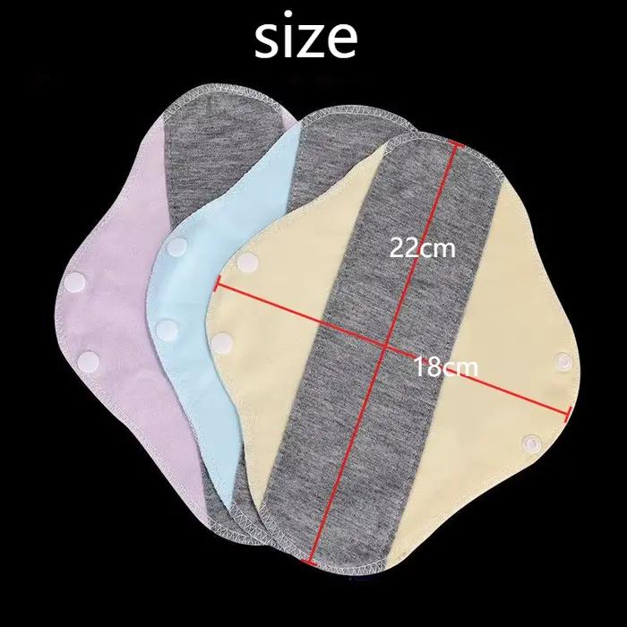 Ensemble de couches réutilisables pour adultes, culottes lavables en coton, doublures de culottes, coussin d'hygiène féminine, période pour personnes âgées, prévient les fuites d'urine, 3/5 pièces