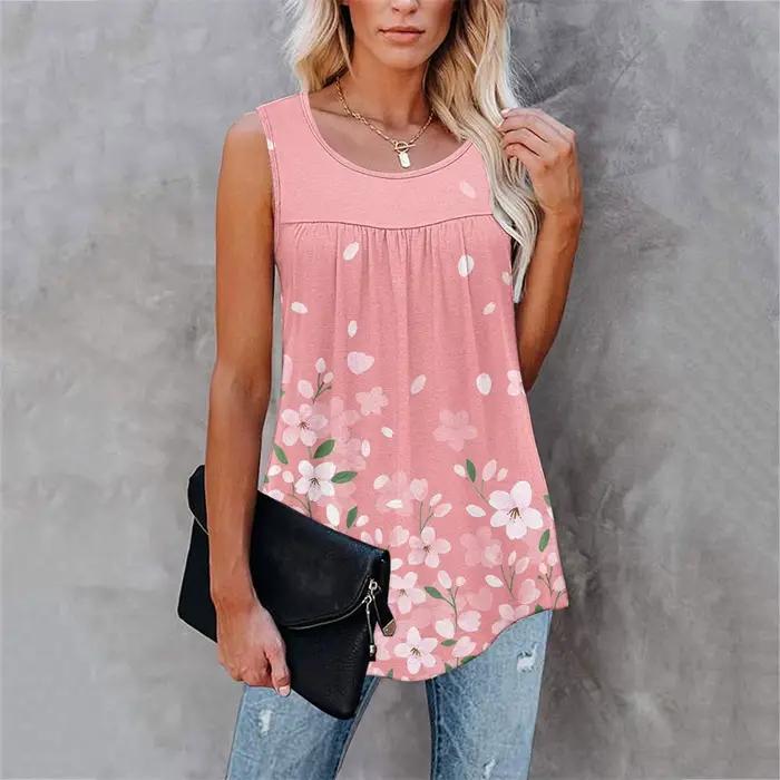 T-shirt féminin décontracté avec décoration florale pour les femmes, idéal pour les journées estivales et les occasions spéciales