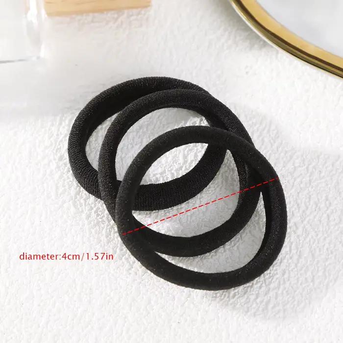 50 kusov farebných elastických gumičiek do vlasov Scrunchie pre ženy