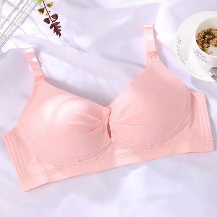 Soutien-gorge d'allaitement pour femmes, sous-vêtements d'allaitement, soutien-gorge pour l'alimentation, vêtements de grossesse, boutons haut et bas