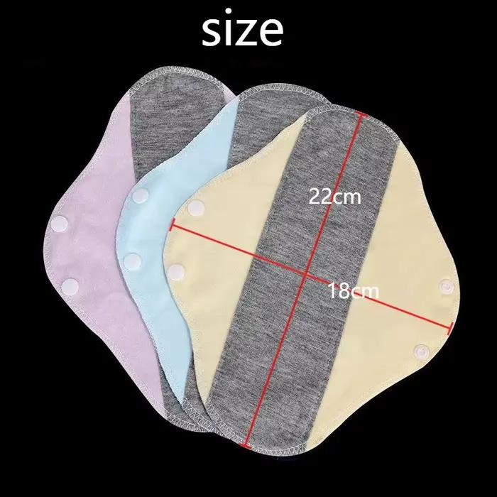 Lot de 5 Culottes Menstruelles Réutilisables en Coton, Lavables, Anti-Fuites, pour Incontinence, Sous-vêtements d'Hygiène Féminine