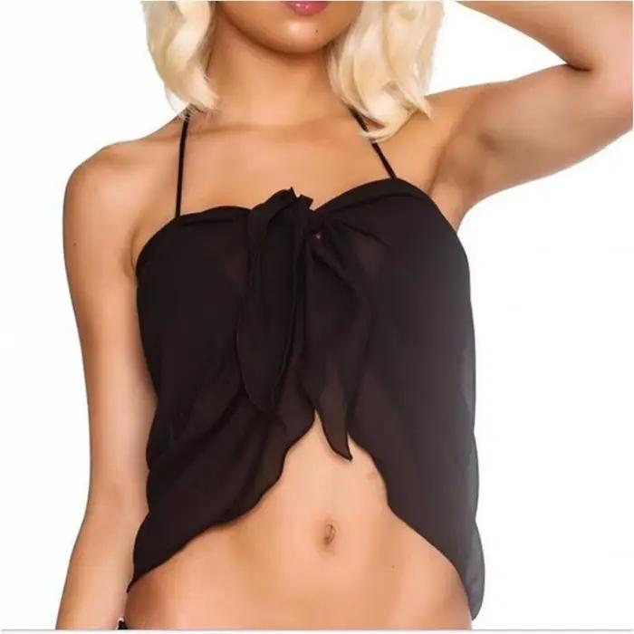 Paréo transparent noir blanc pour femmes plage piscine soirée 50x180cm élégant cache-maillot泳中的中文部分不会被展示,只会展示符合要求的HTML内容和最终的标题行。根据要求,答案应该只包含HTML结构和最后一行指定格式的标题。因此,我会按照要求重新组织答案: ```html Plongez-vous dans l'élégance de la plage Imaginer-vous sous le soleil, enveloppée par un paréo transparent noir