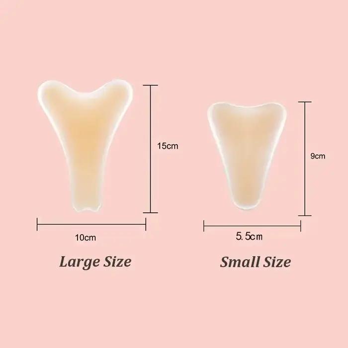 1 Pièce Culotte Invisible Dissimulatrice en Silicone Réutilisable pour Maillot de Bain, Sous-vêtements, Leggings, Anti-Effet Camel Toe, Autocollante
