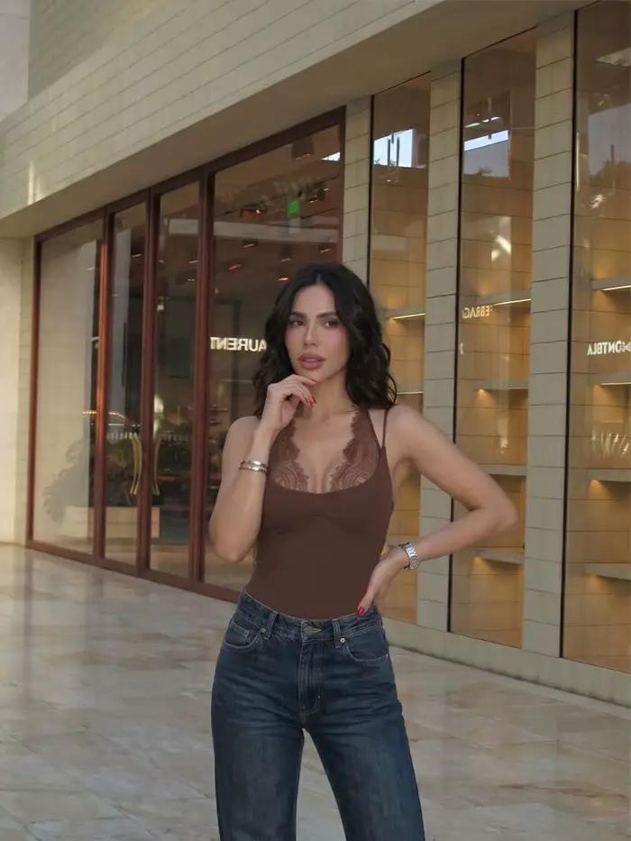 Sexi čipkovaná kombinéza pre ženy HH Summer