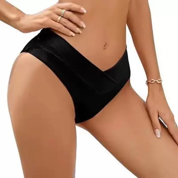 Dámsky brazílsky bikini set s vysokým pásom