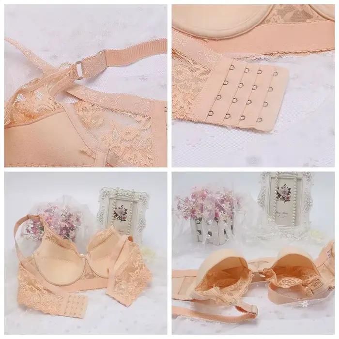 Soutien-gorge transparent grande taille 34 36 38 40 42 44 46 Bonnets B C D Marque Sexy Femme Dentelle Lingerie Push-up C306