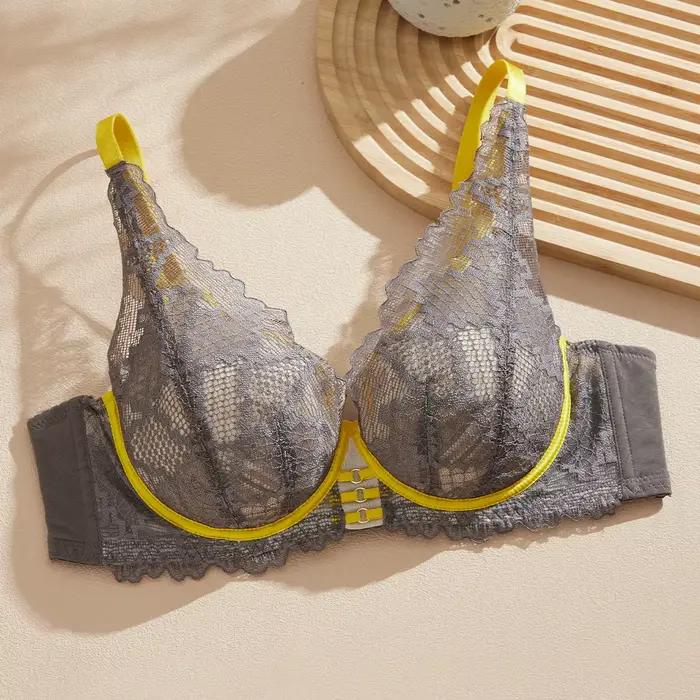 Elegantný Beauwear 2025 75 80 85 C D podprsenka pre ženy 3/4 košíček výstrih Sexy čipka