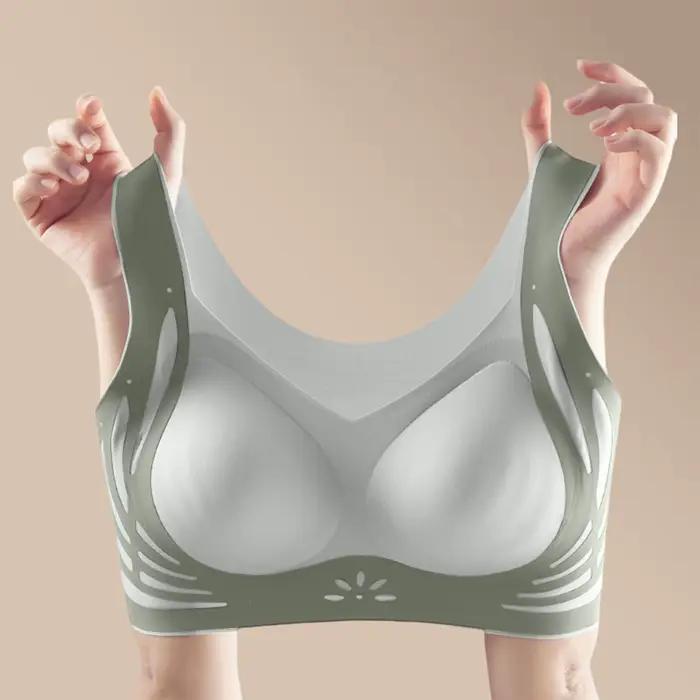 Push-up podprsenka pre ženy s kontrastnými farebnými švami