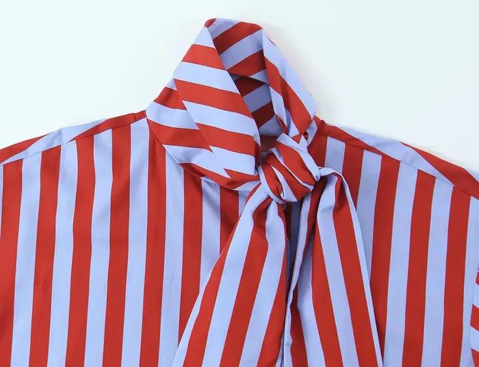 Blouse Kondala Vintage à Col Rabattu en Polyester avec Boutons pour Femmes Occasions Spéciales Printemps Été