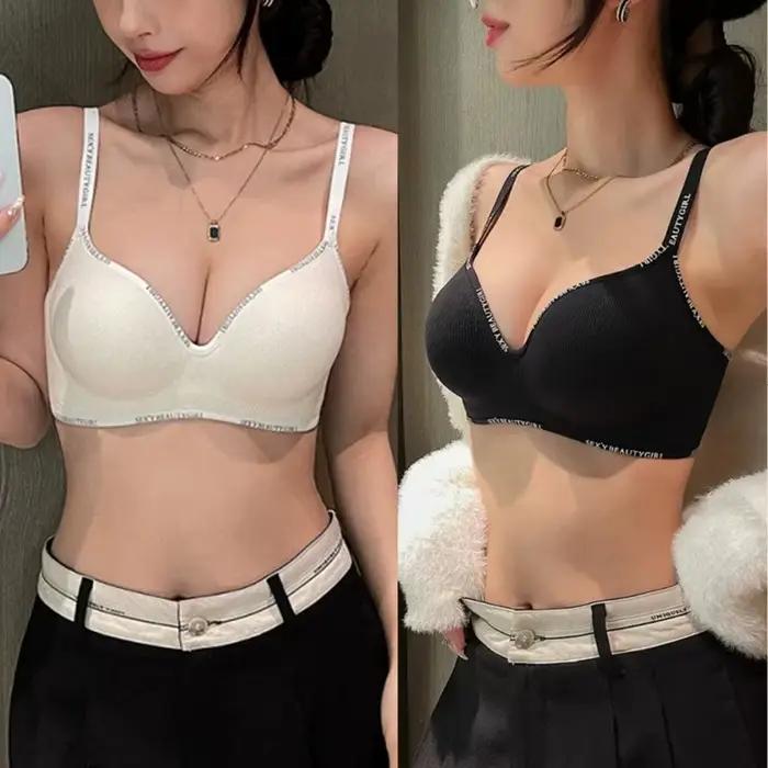 Soutien-gorge push-up pour petites poitrines, rembourré de 6 cm, sans fil, sans couture, invisible, avec coussinets 3D, soutien latéral, sous-vêtements confortables pour femmes