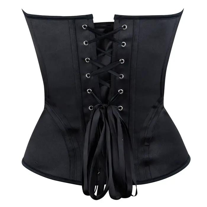 Corset en polyester et élasthanne pour femmes, bustier gothique chic et structurant pour tous les jours, streetwear et occasions spéciales