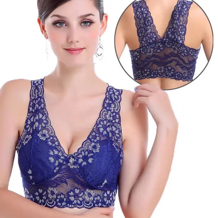 Teciwas – čipkovaná push-up podprsenka pre ženy, sexy bielizeň