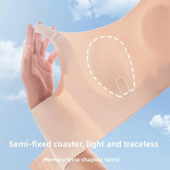 Soutien-gorge à couvrance totale pour poitrines généreuses, style fin, qui rehausse et soutient la graisse latérale, anti-affaissement, réglable, confortable et respirant