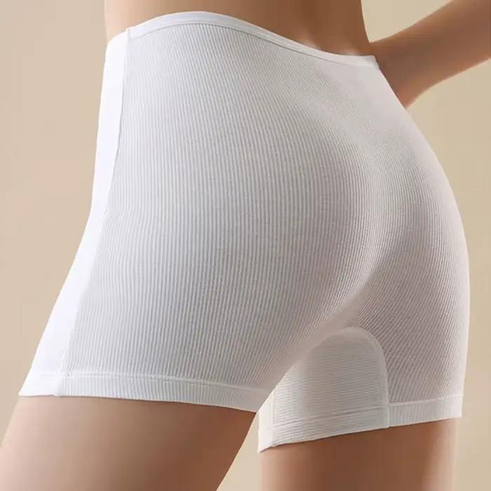 Sous-vêtements taille haute pour femmes, culotte élastique en Viscose 2 en 1, pantalon court de sécurité de grande taille, Short respirant pour garçons