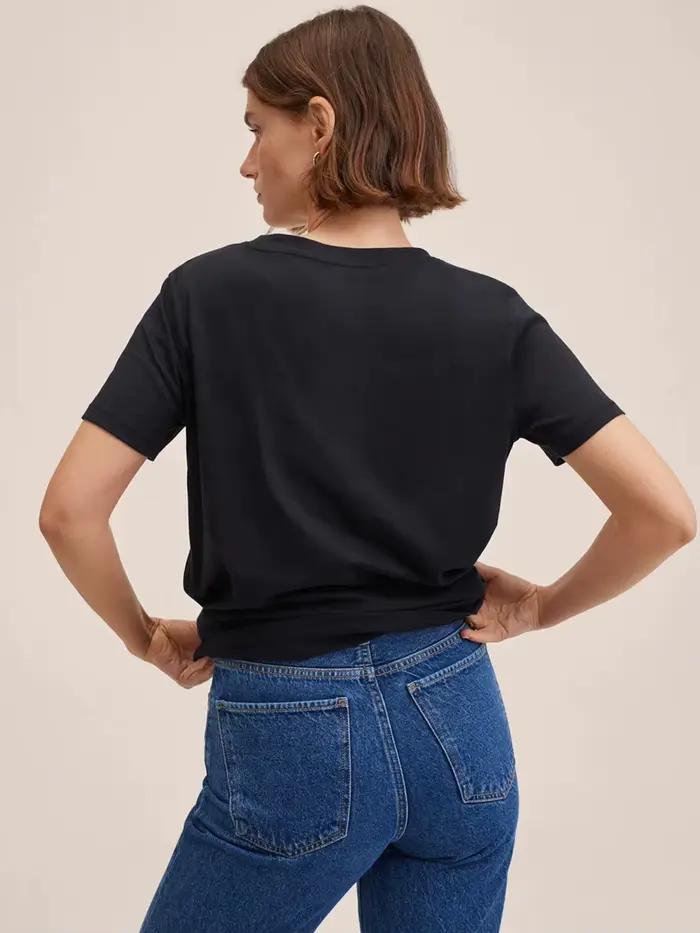 Dlife Fold-T-shirt s padajúcimi rukávmi pre ženy