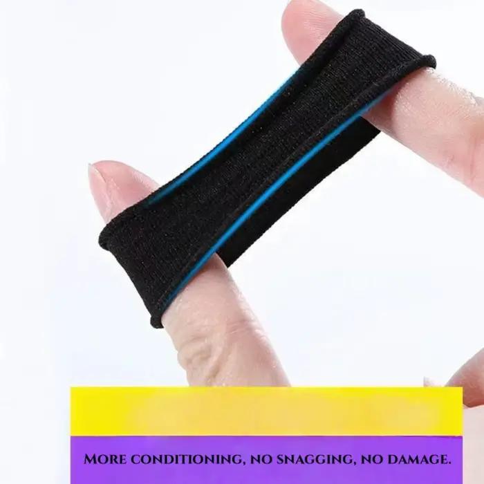 10-100 ks čierna vysoko elastická čelenka uterák 4CM bezšvová vlasová gumička kožená