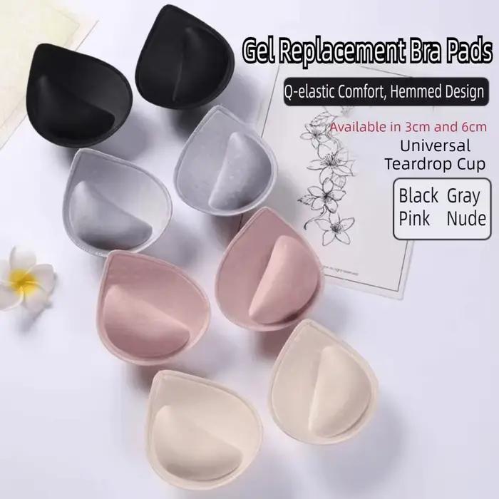 Coussinets de soutien-gorge extra épais de 3/6 cm, rehausseurs de poitrine amovibles, inserts pour soutien-gorge, bonnets pour maillot de bain, rembourrage de bikini, lingerie