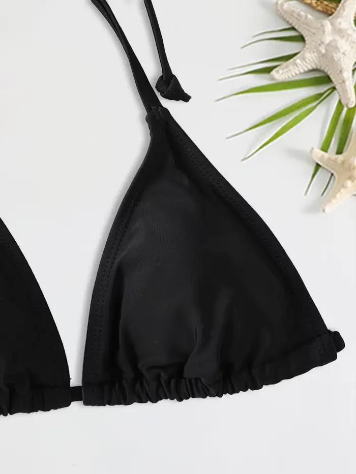 2-dielna súprava 2024 módne sexy plavky pre ženy Bikiny set Trojuholníkové