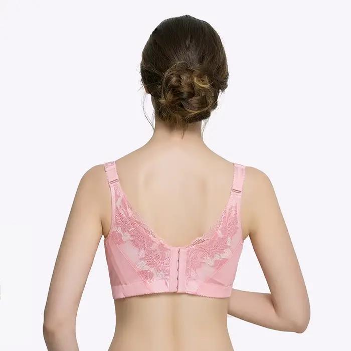 Soutien-gorge Push Up grande taille grand coton à armatures brassière Spandex pleine tasse grande taille soutiens-gorge pour femmes D E F G tasse soutien-gorge 120 115 52G soutiens-gorge