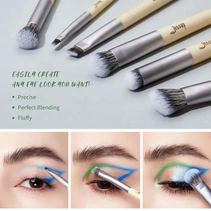 Jessup – súprava prémiových syntetických kefiek na make-up