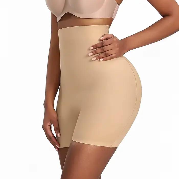 Femmes Sexy taille haute corps Shaper bout à bout rembourré rehausseur de hanche Shapewear ventre contrôle culotte faux cul Shorts