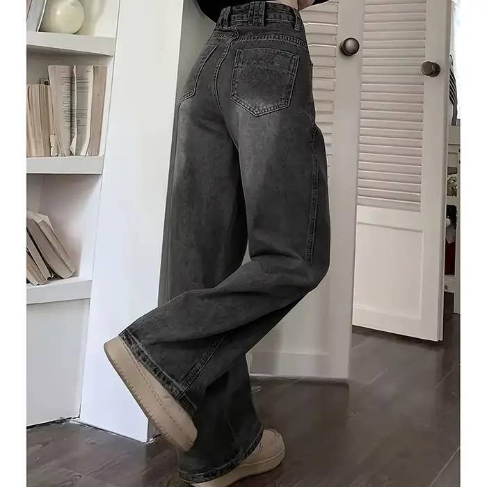 Džínsy s vysokým pásom pre ženy